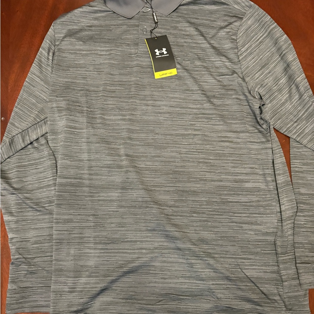 Under Armour Matchplay Polo in Gray